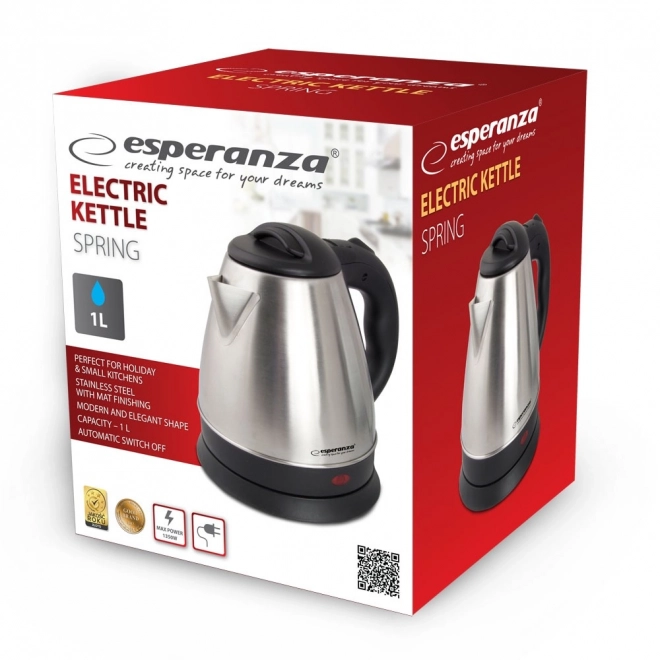 Brzozagrijavajući kuhalo Spring 1,0 l inox