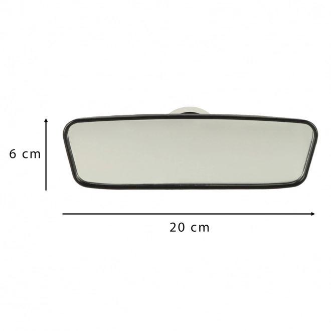 Širokokutno retrovizor s usisnom čašom 20 cm
