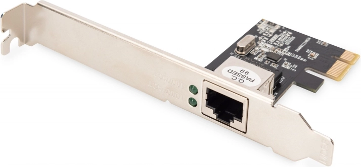 Žičana PCIe gigabitna mrežna kartica 10/100/1000 Mb/s s niskim profilom