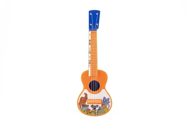 Plastični ukulele sa životinjama 40 cm s trzalicom