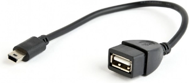 OTG kabel USB Mini BM na USB AF 15 cm