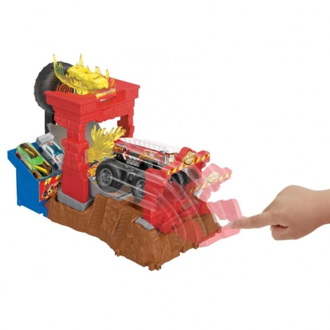 Hot Wheels Monster trucks arena - utrka izazov igraći set HNB87 – HW Morski tigar