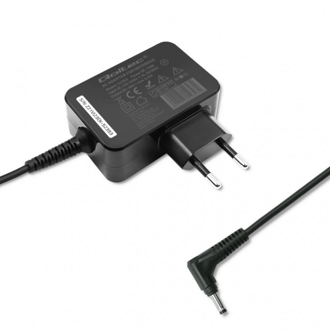 Qoltec punjač za Lenovo prijenosna računala 45W