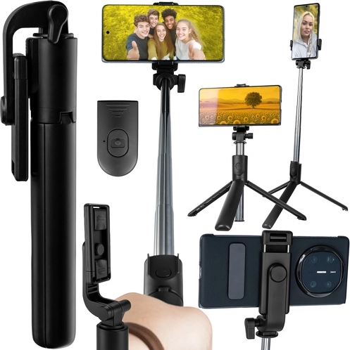 Selfie štap i stolni stativ 2-u-1 s Bluetoothom i daljinskim upravljačem