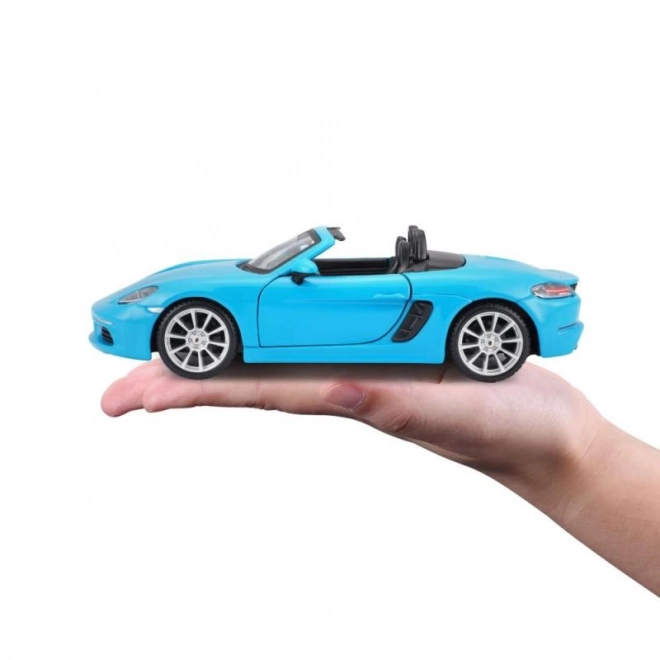 Bburago 1:24 Porsche 718 Boxster Plavi