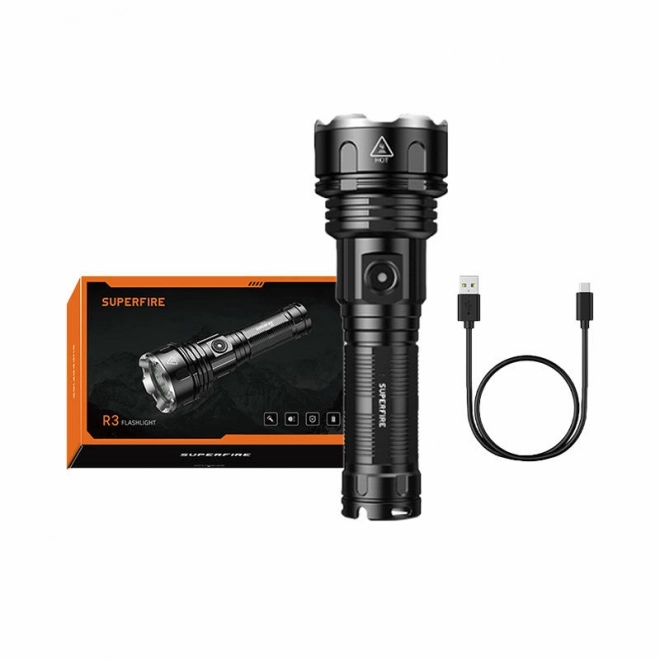 Baterijska svjetiljka Superfire R3 P90, 2000lm, USB