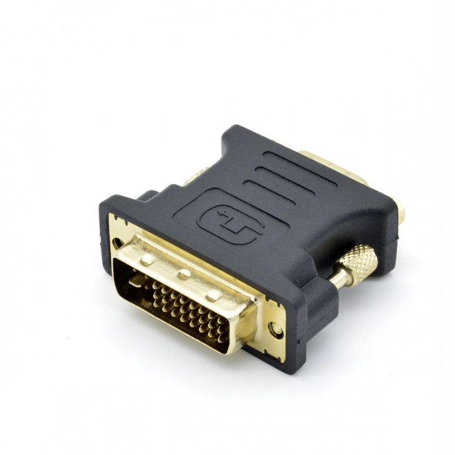 Adapter DVI M na VGA F pozlaćen