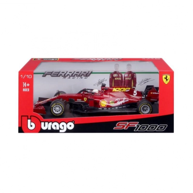 Metalni model bolida Ferrari SF1000 F1 2020 Tuscan GP Sebastian Vettel