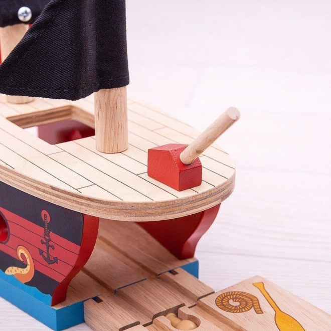 Piratska galija Bigjigs Rail