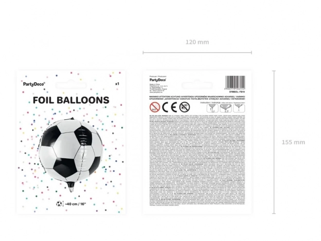 Foli balon Nogometna lopta 40 cm