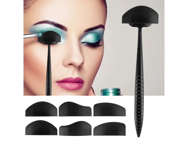 Set silikonskih šablona za eyeliner