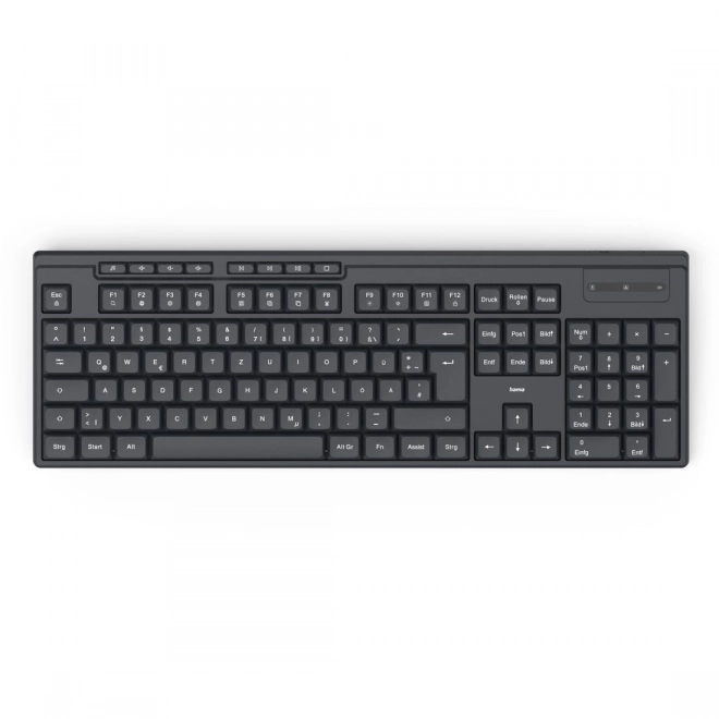 Bežična tipkovnica Hama WK-200 crna