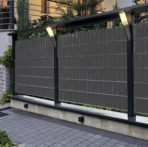Traka za ograde 19 cm x 35 m 630 g/m2 antracit 23703