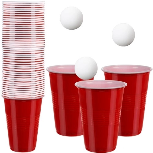 Igra Beer Pong - 50 čaša Ruhhy 21232