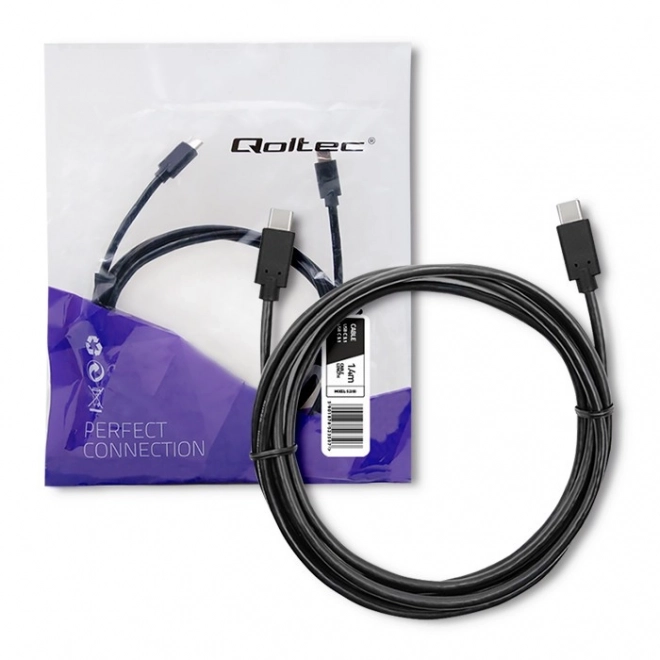 Kabel USB 3.1 tip C obostrani 1.4m crni