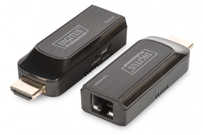Mini HDMI Extender 50 m putem kabela Cat.6/7, Full HD, HDCP 1.2, uz Audio