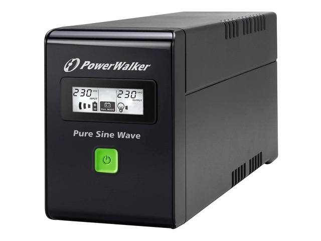 Záložni izvor PowerWalker VI 600 SW s čistom sinusoidalnom krivuljom
