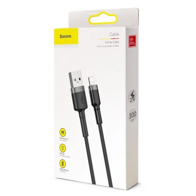 Baseus Cafule USB Lightning Kabel 2A 3m (Crno Siva)