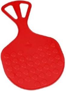 Plastični klizač Mrazík 58 × 35 cm – Crvena
