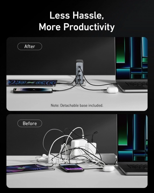 Zidni punjač Anker GaNPrime 240W USB-C x3 USB-A x1