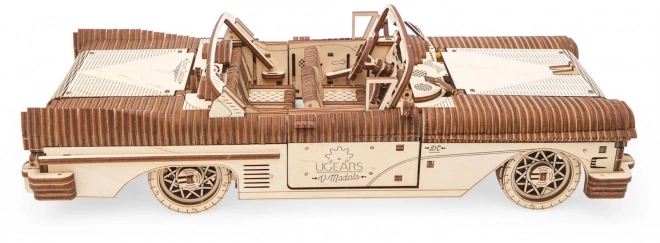 3D drveni mehanički auto model Kabriolet snova