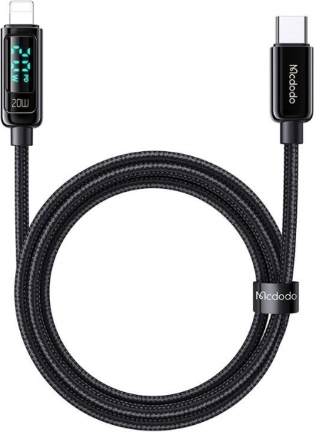 Kabel Mcdodo USB-C na Lightning 36W 1,2 m crni