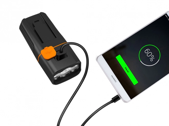 Set prednjih i stražnjih LED svjetala za bicikl s USB punjenjem