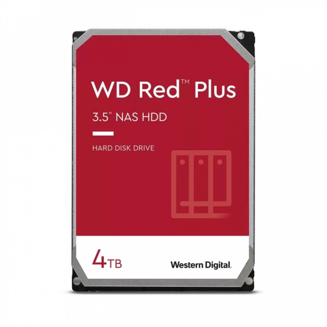 WD Red Plus 4TB 3,5-inčni tvrdi disk za NAS