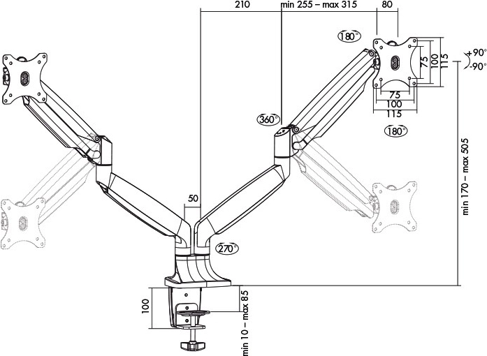 Široka kompatibilnost i VESA montaža