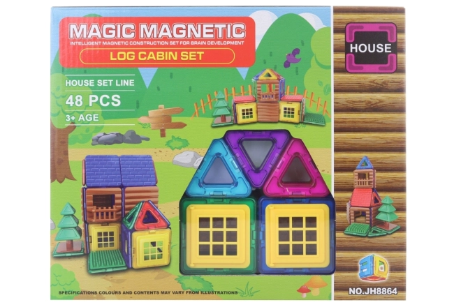 Magnetična građevinska igračka 48 kom