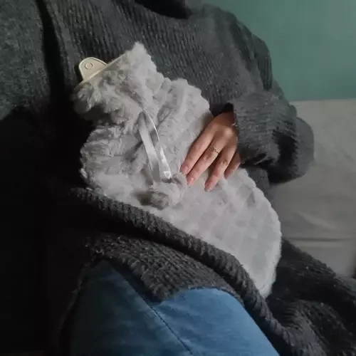 Gumena boca za toplu vodu s navlakom 2000ml Ruhhy 19806