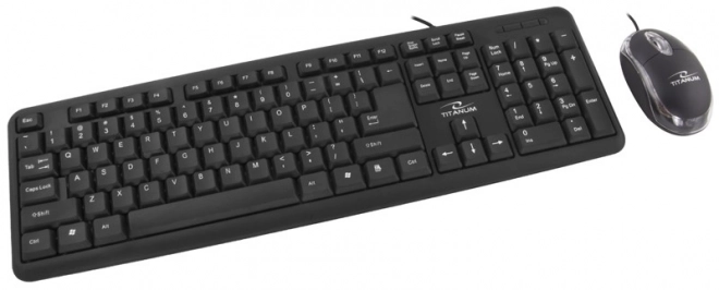 Titanum set tipkovnice i miša USB Salem