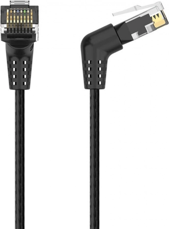 Mrežni kabel UTP Cat.6 Vention IBOBF, RJ45 Ethernet, 1 m (crni)