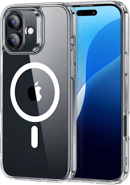 ESR Classic Hybrid HaloLock maskica za iPhone 16 Plus prozirna