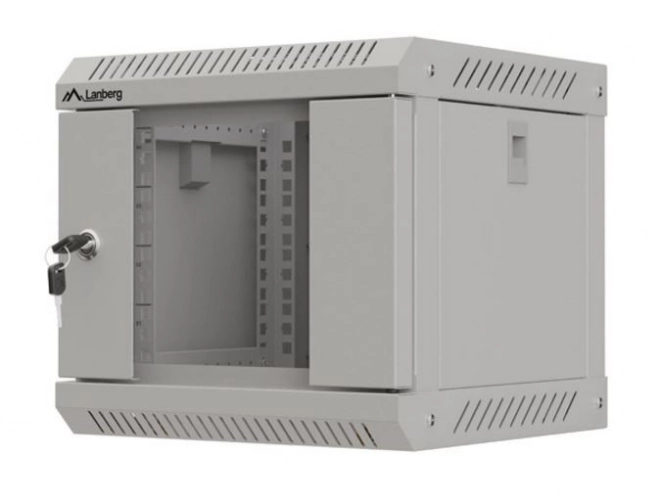 Zidni 10-inčni 4U rack ormar 300x300 sivi