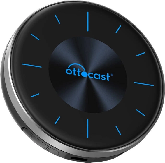 Adapter Ottocast OtooAiBox P3 s Androidom 12, HDMI i 4G LTE za Android Auto i CarPlay (crni)
