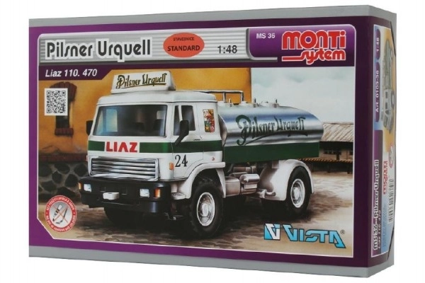 Stavebnica Monti System MS 36 Pilsner Urguell Liaz 1:48 u kutiji 22x15x6cm