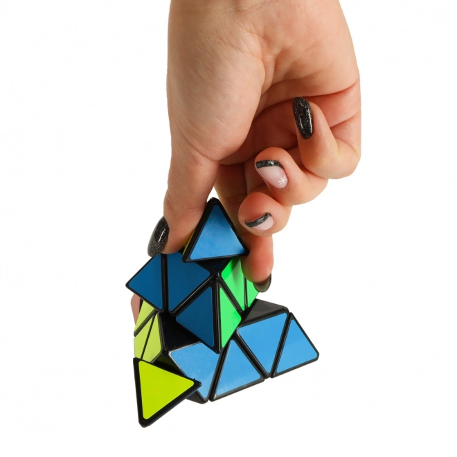 Igra puzzle PYRAMINX puzzle kocka 9,7 cm