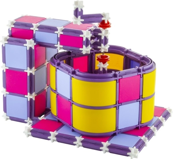 Konstruktor SEVA OBITELJ Kuhamo kuhalo+robot+mikrovalna pećnica plastika 682 dijela u kutiji 35x33x8,5cm