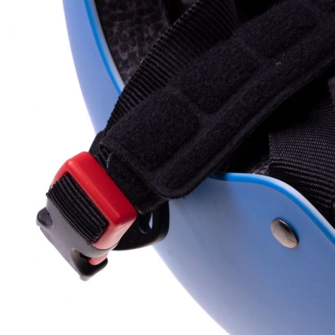Kaciga + štitnici za vožnju na rolama, skateboardu, bicikl – plava i crna, veličina M