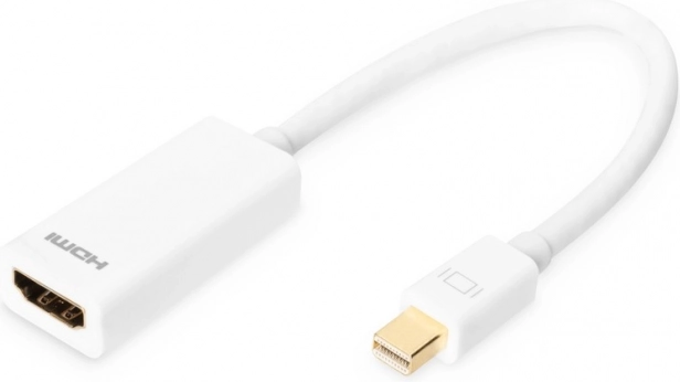 Adapter mini DisplayPort na HDMI FHD bijeli 0,15 m