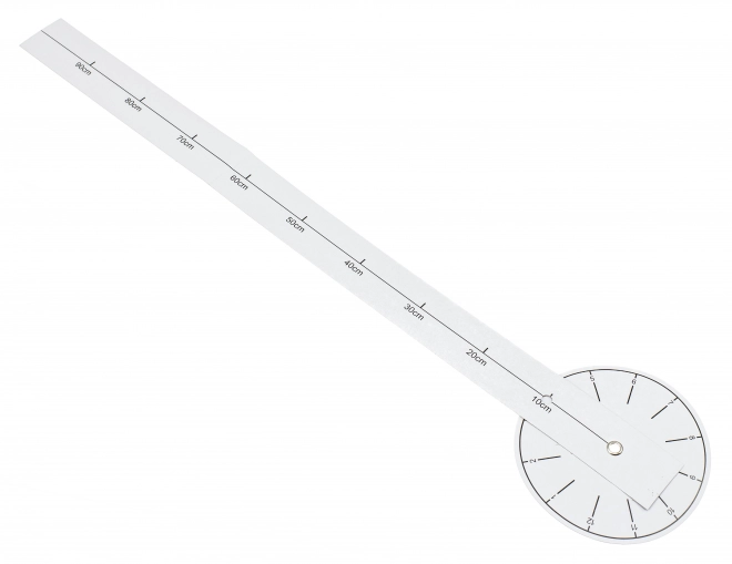 Naljepni zidni sat DIY veliki 80-120 cm crni