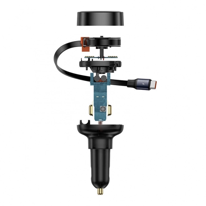 Punjač za auto Baseus Enjoyment Pro s USB-C kabelom