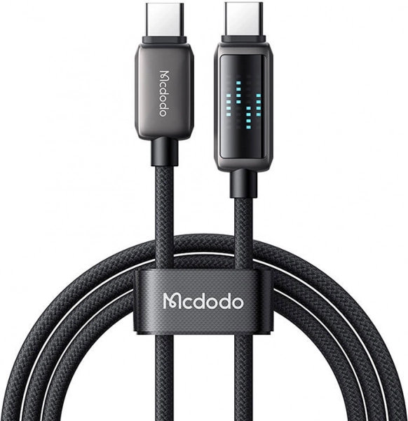 USB-C kabel Mcdodo s LED zaslonom, 100W, 1,2 m