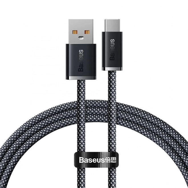 Kabel USB na USB-C Baseus serije Dynamic, 100 W, 1 m (sivi)