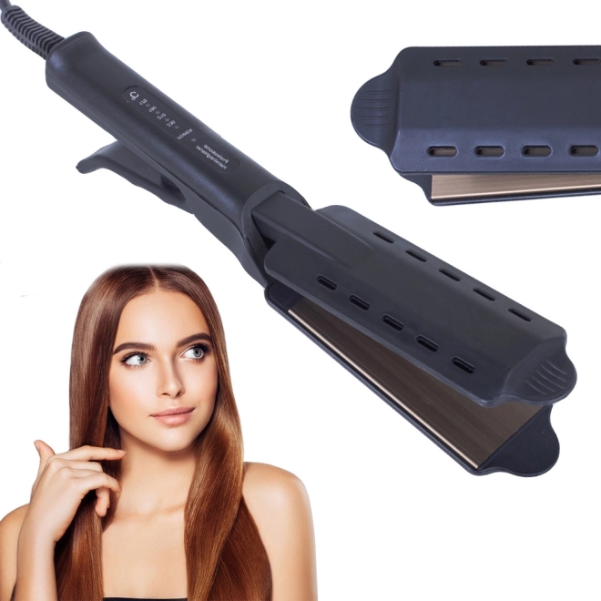 Keramička podesiva lagana pegla za kosu