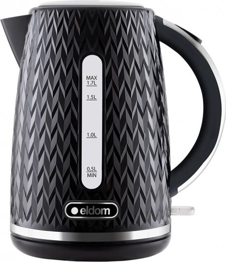 Bežični kuhalo za vodu ELDOM C260 Nelo, crna 1,7 l