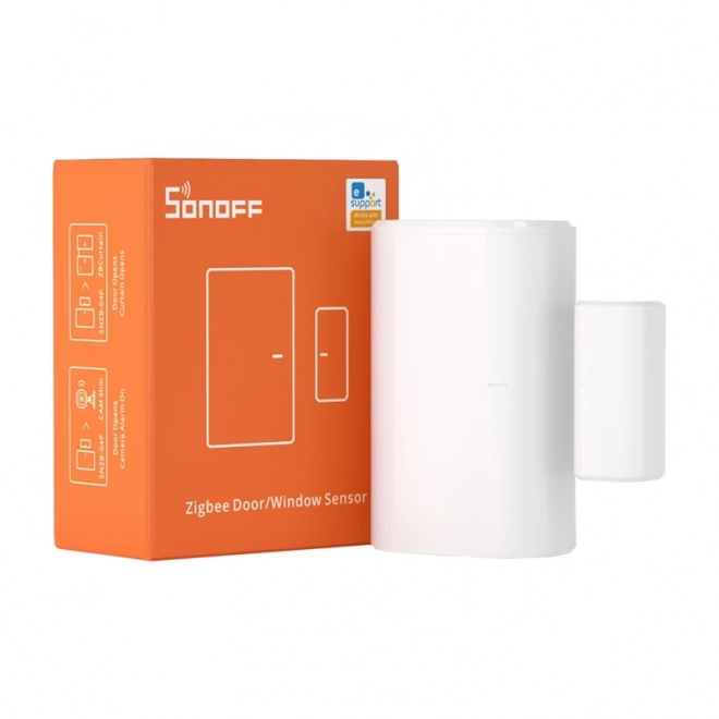 Senzor otvaranja vrata i prozora ZigBee SONOFF SNZB-04P s baterijom