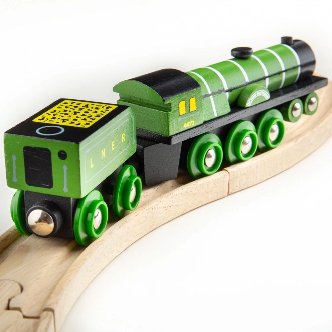 Drvena lokomotiva Flying Scotsman - replika