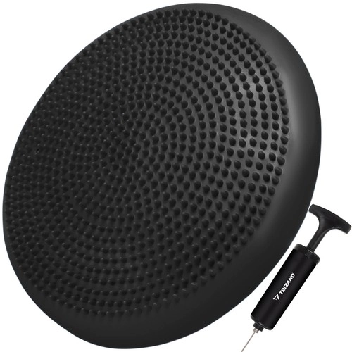 Senzomotorički jastuk s pumpicom 34 cm crni